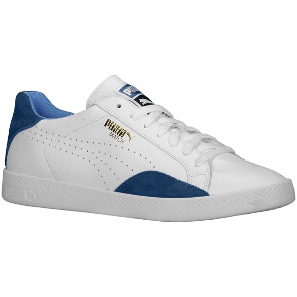 Puma Shoes - Royal Blue and White Puma Match Shoes